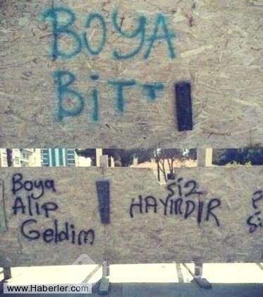 Yurdum insanından efsane duvar yazıları