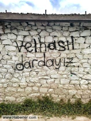 Yurdum insanından efsane duvar yazıları