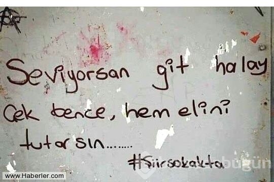 Yurdum insanından efsane duvar yazıları