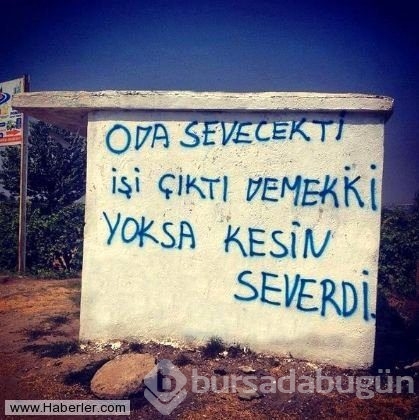 Yurdum insanından efsane duvar yazıları