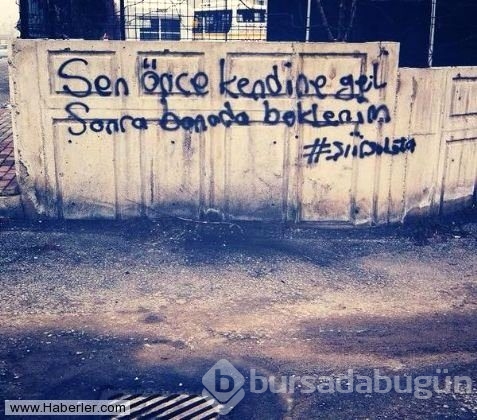 Yurdum insanından efsane duvar yazıları