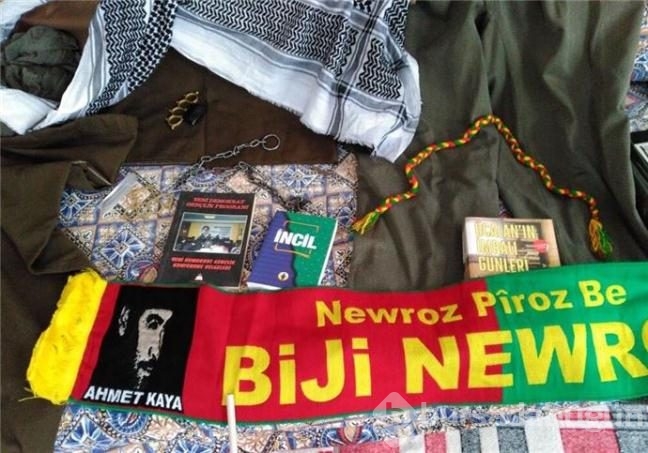 Peynir bidonunda ''cephane'' , hücre evinde ''İncil''