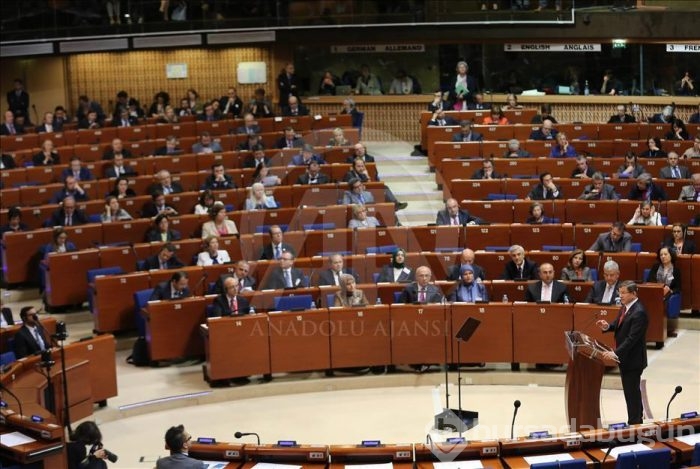 Başbakan Davutoğlu Strazburg'da