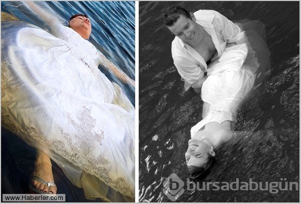 En sıradışı düğün fotoğrafları