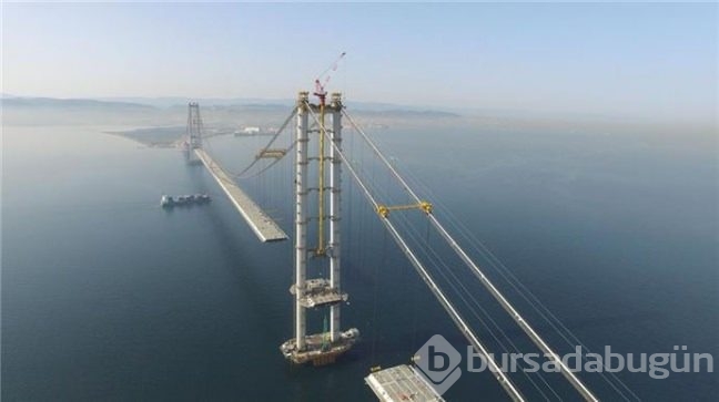 Körfez Geçiş Köprüsü bitimine son 3 tabliye kaldı