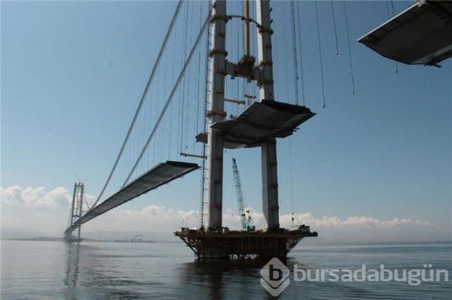 Körfez Geçiş Köprüsü bitimine son 3 tabliye kaldı