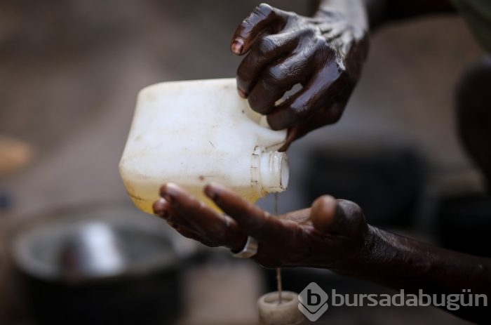 Sudan'da kadın tuğla işçileri