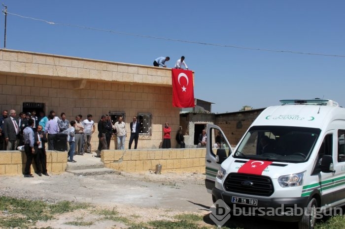 Şehit polis Kilis'te son yolculuğuna uğurlandı