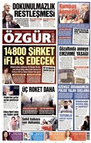 20 Nisan gazete manşetleri
