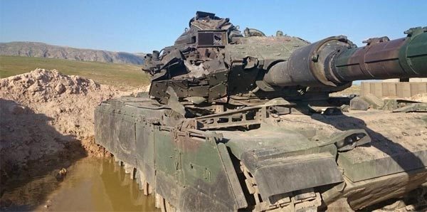 İşte IŞİD'in vurduğu tank