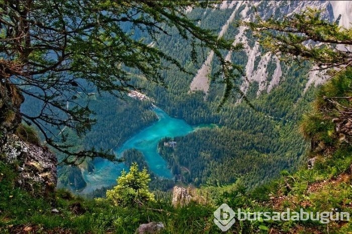 Yazları göl, kışları park!