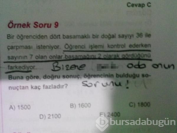 Sınav kağıdına yazılan en komik cevaplar