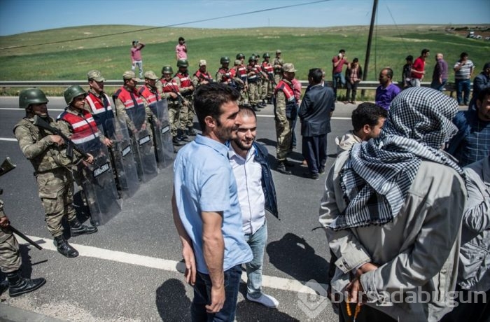 Şanlıurfa'da elektrik kesintisi protestosu