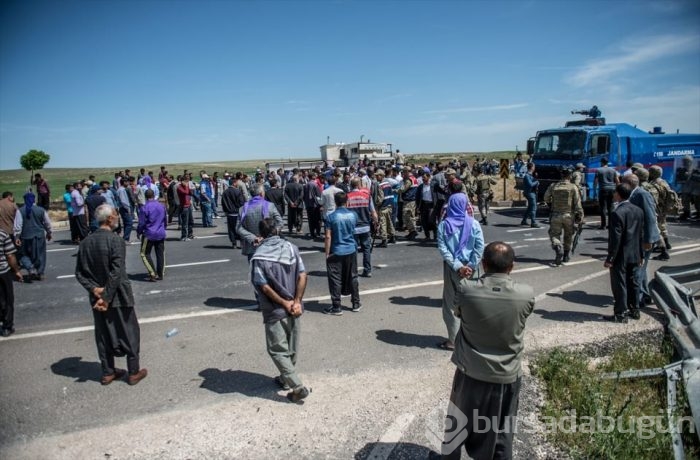 Şanlıurfa'da elektrik kesintisi protestosu