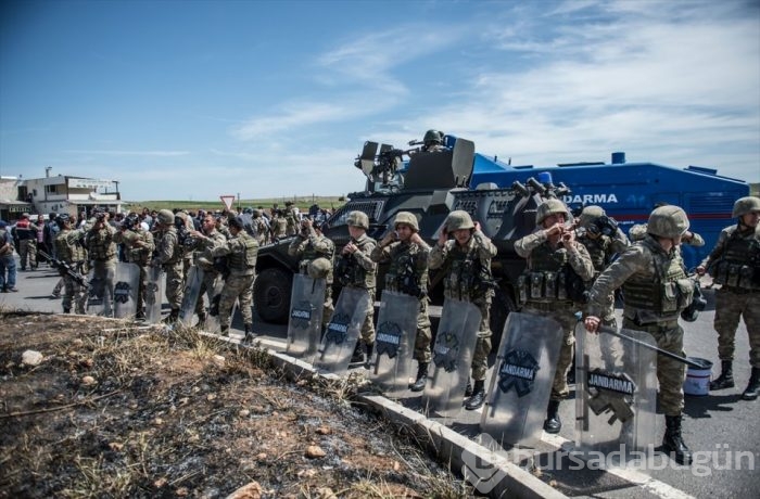 Şanlıurfa'da elektrik kesintisi protestosu