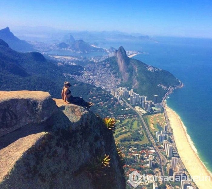 En tehlikeli selfie noktası Rio'da