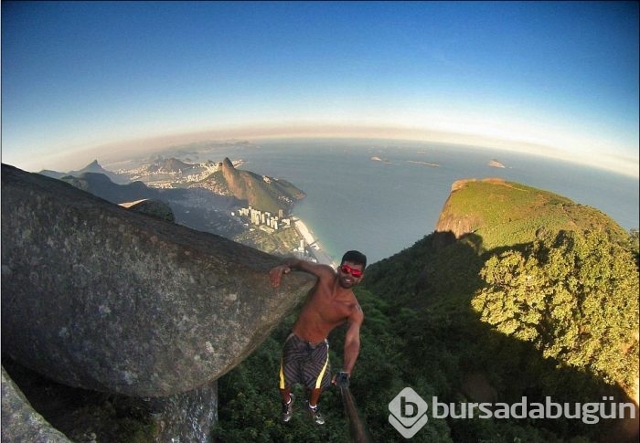 En tehlikeli selfie noktası Rio'da