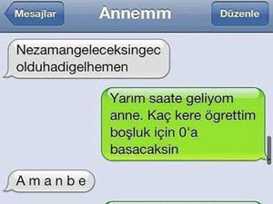 En komik mesajlar