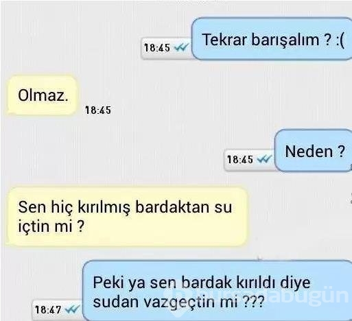 En komik mesajlar