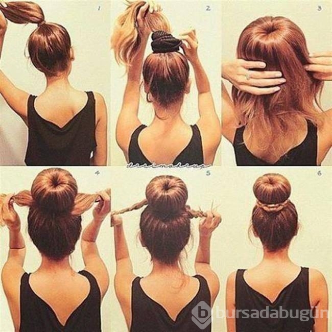 Tembel kadınların yapabileceği 16 saç modeli