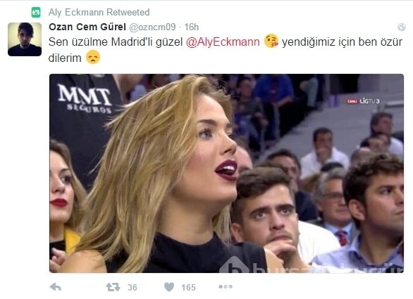 Sadece Real Madrid - Fenerbahçe maçını izlemeye gelmişti