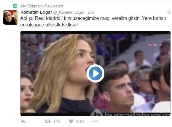 Sadece Real Madrid - Fenerbahçe maçını izlemeye gelmişti