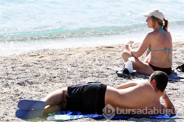 İşte kadın turisti rahatsız eden o anlar