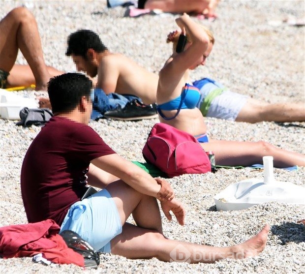 İşte kadın turisti rahatsız eden o anlar