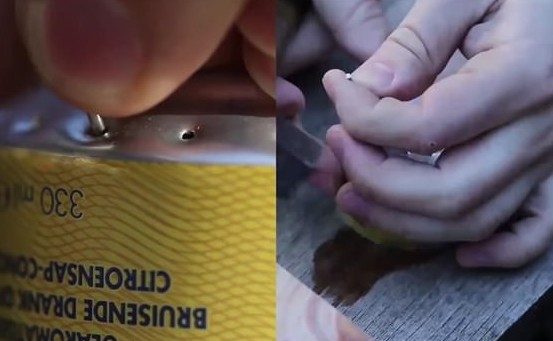 Çılgın deneycinin kola kutusundan yaptığına çok şaşıracaksınız...