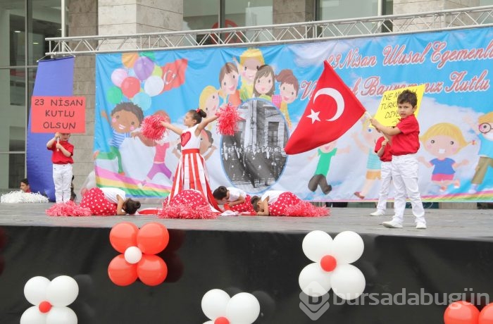 23 Nisan Ulusal Egemenlik ve Çocuk Bayramı Bursa'da kutlandı	