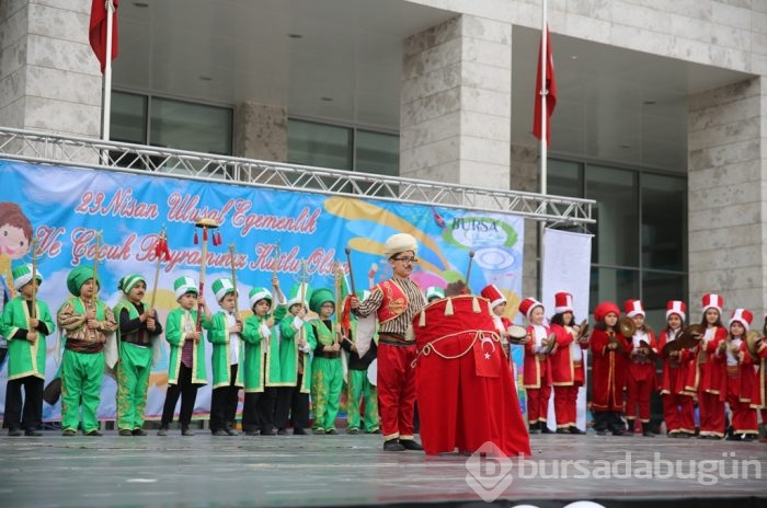 23 Nisan Ulusal Egemenlik ve Çocuk Bayramı Bursa'da kutlandı	