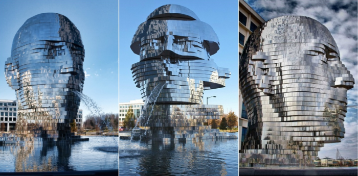Bu 'fıskiye'ler tam bir sanat eseri