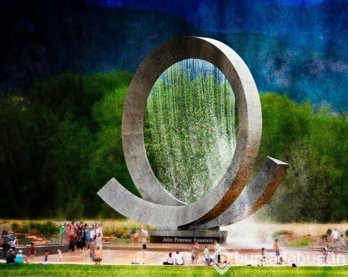 Bu 'fıskiye'ler tam bir sanat eseri