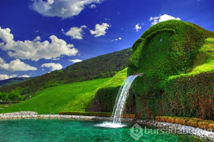 Bu 'fıskiye'ler tam bir sanat eseri