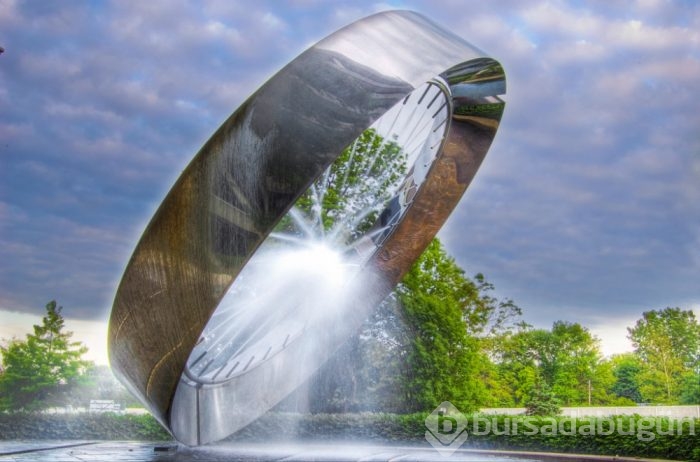 Bu 'fıskiye'ler tam bir sanat eseri