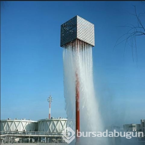 Bu 'fıskiye'ler tam bir sanat eseri