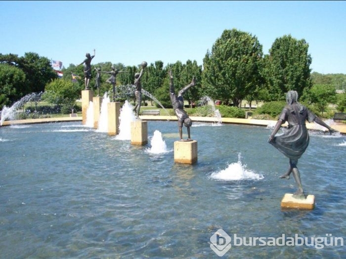 Bu 'fıskiye'ler tam bir sanat eseri