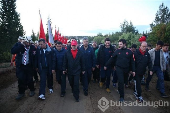 ''57. Alay Vefa Yürüyüşü'' başladı