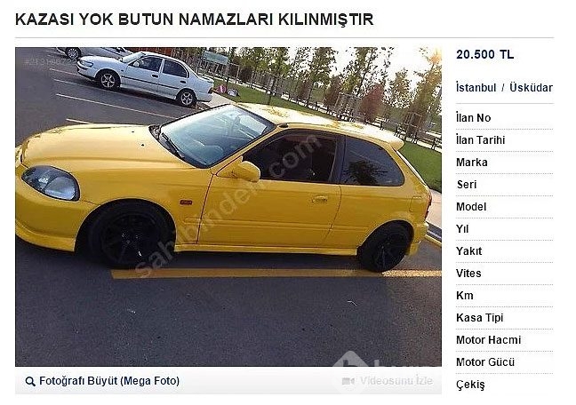 Efsane olmuş ilanlar