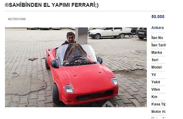 Efsane olmuş ilanlar