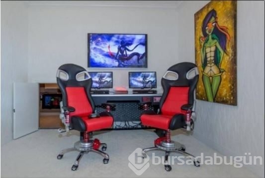Oyun meraklılarının hayalini kurdukları oyun odaları