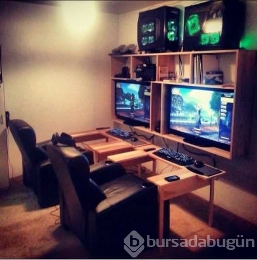 Oyun meraklılarının hayalini kurdukları oyun odaları