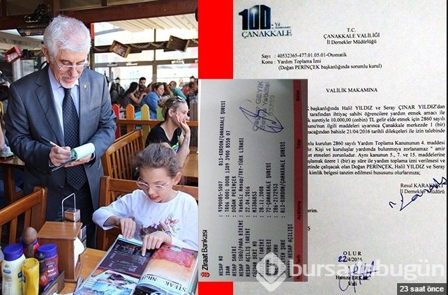 Emekli profesör  garson oldu