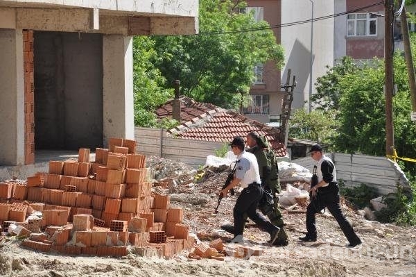Çerkezköy'de polisi alarma geçiren pankart