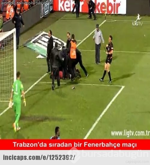 Trabzonspor - Fenerbahçe maçı caps'leri 