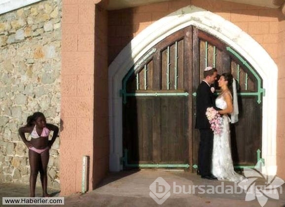 Yok artık dedirten düğün fotoğrafları