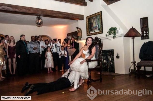 Yok artık dedirten düğün fotoğrafları