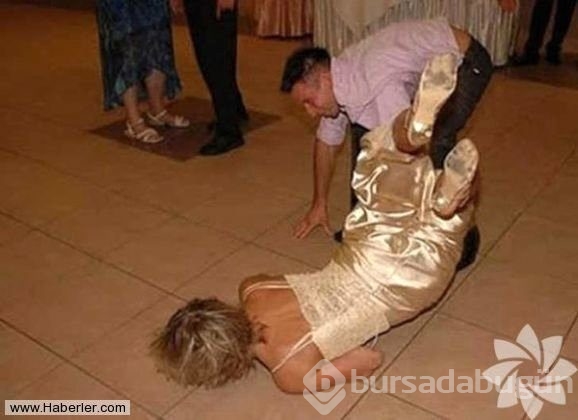 Yok artık dedirten düğün fotoğrafları