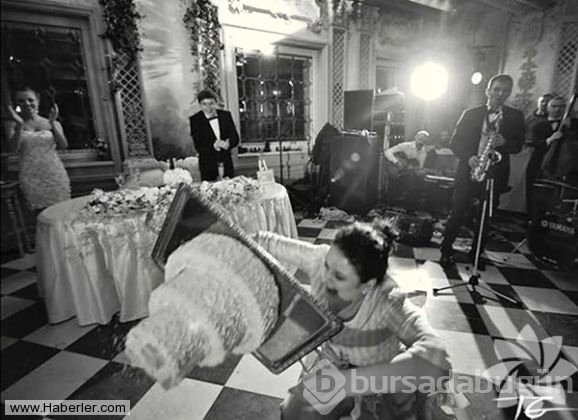 Yok artık dedirten düğün fotoğrafları