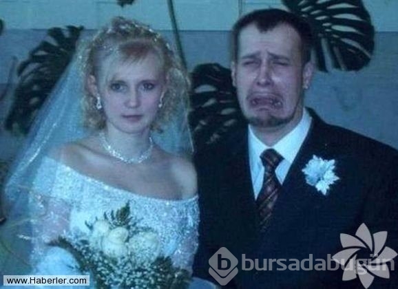 Yok artık dedirten düğün fotoğrafları